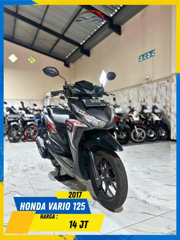 HONDA VARIO 125 2017 PLAT P READY MASZEHH HIKMAH MOTOR KEPUH MALANG