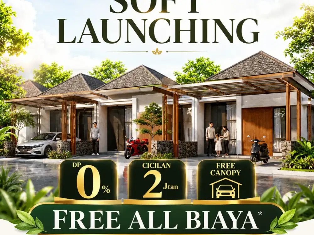 RUMAH DP 0% - 10 MENIT DARI EXIT TOL TANGGULANGIN!! RUMAH PREMIUM MULAI 400JT-AN DI PERUM ALLERA GROVE SIDOARJO