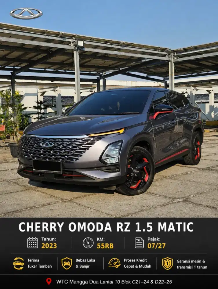 Cherry Omoda 5 GT type RZ matic tahun 2023