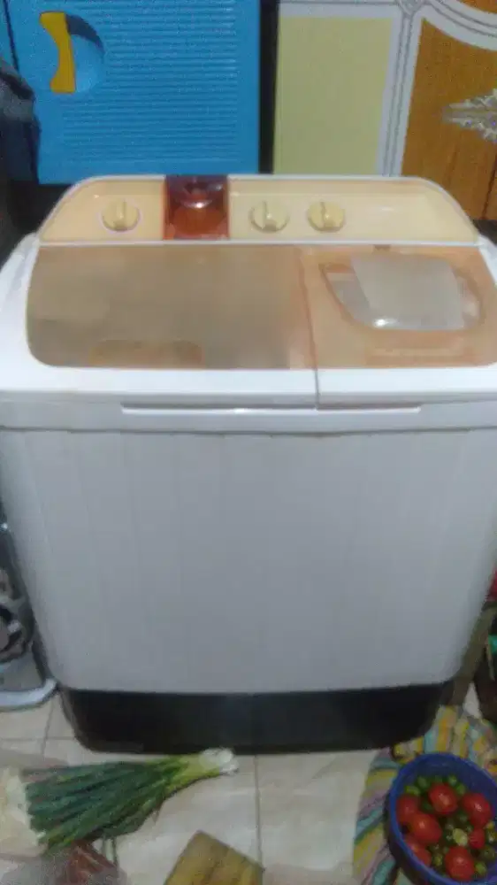 Mesin cuci 2 tabung denpoo 9kg