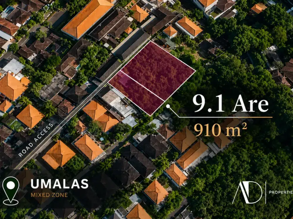 FREEHOLD | 9.1 ARE LAND IN UMALAS