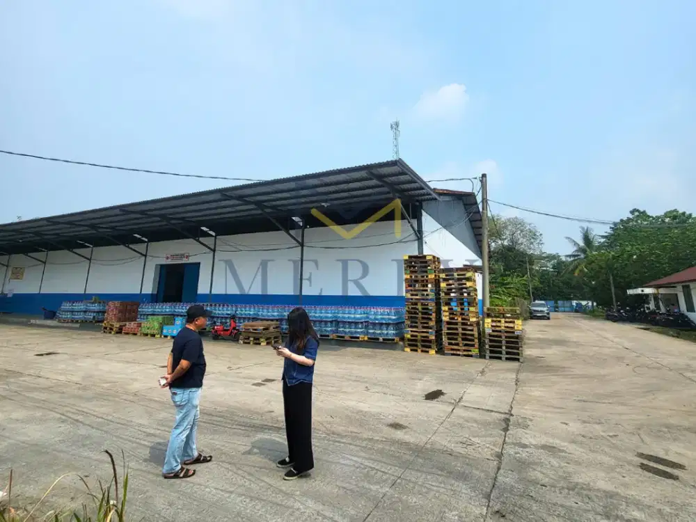 DIJUAL Tanah + Gudang Peruntukan Perumahan dan Gudang (non produksi) di Rangkasbitung