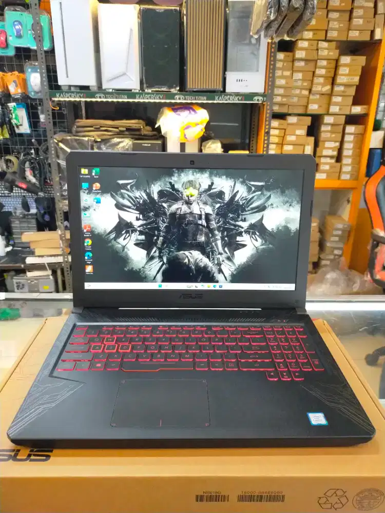 di jual Asus gaming  FX504G VGA GTX 1050 TI 4 GB DDR 5