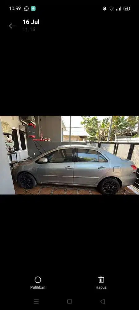 Toyota Vios 2008 Bensin