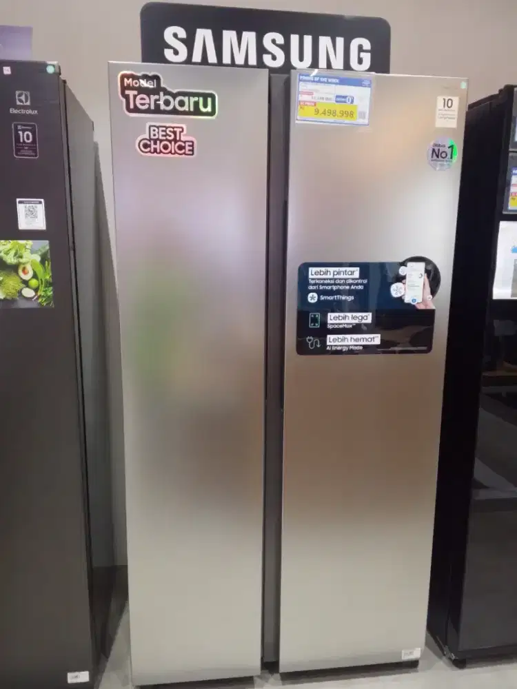 KULKAS SAMSUNG REFRIGERATOR  SBS 583 L SILVER