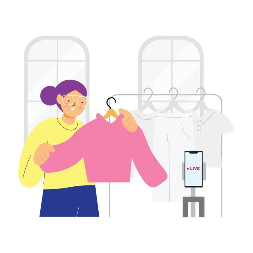 UMKM PARTTIME hanya 4 jam kerja Crew&Host Fashion Preloved & Thrifting