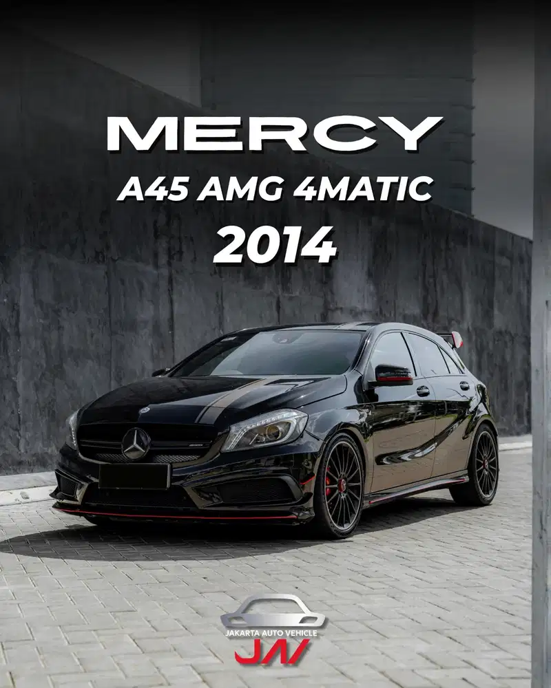 MERCEDES A45 AMG 4MATIC EDITION 1 HATCHBACK W176 / LOW ODO / LIKE NEW