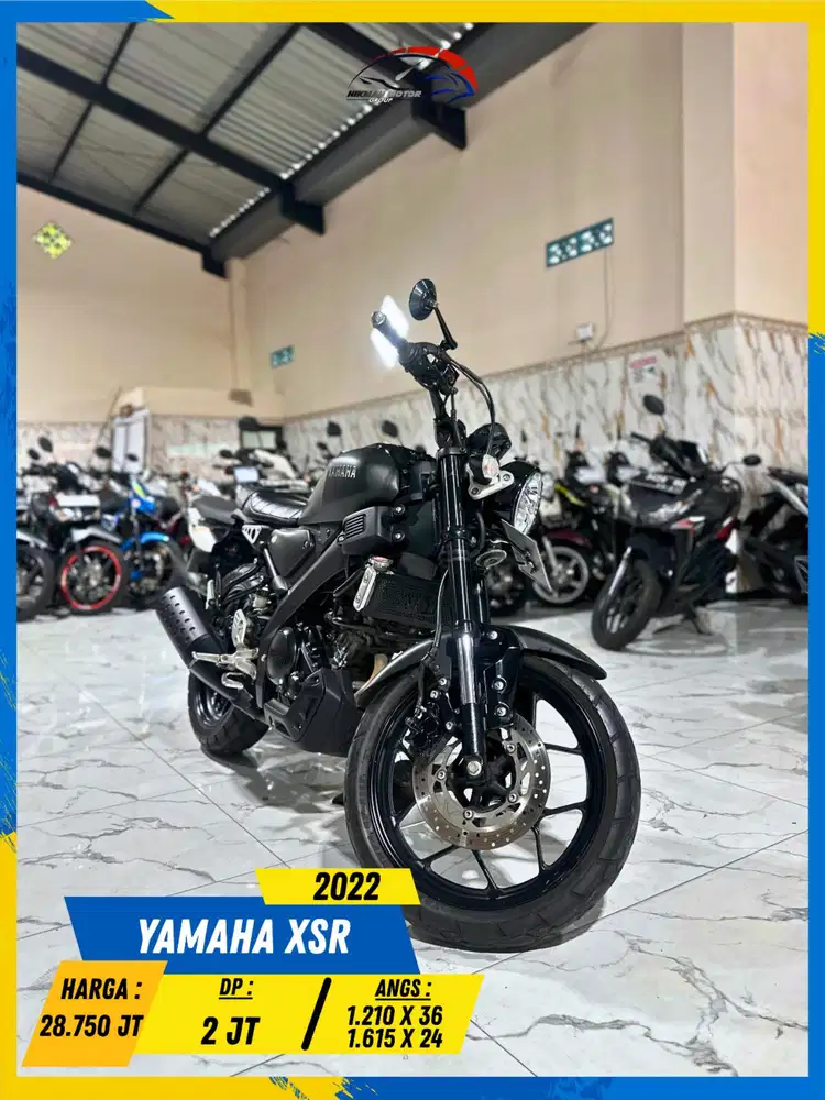 YAMAHA XSR 155 2022 PLAT AG GERCEP BOLOH HIKMAH MOTOR KEPUH MALANG