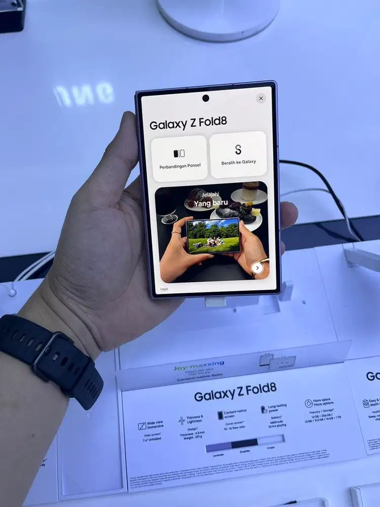 PRE ORDER SAMSUNG GALAXY Z FOLD8 RESMI!