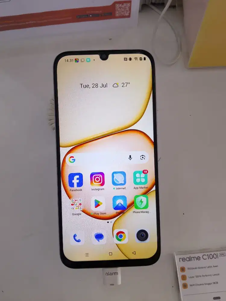 Kredit Realme C100i Cukup KTP Gransi resmi 1 Tahun