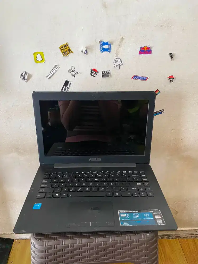 JUAL LAPTOP ASUS X453MA INTEL N2840 RAM 4GB HDD320GB WIN10