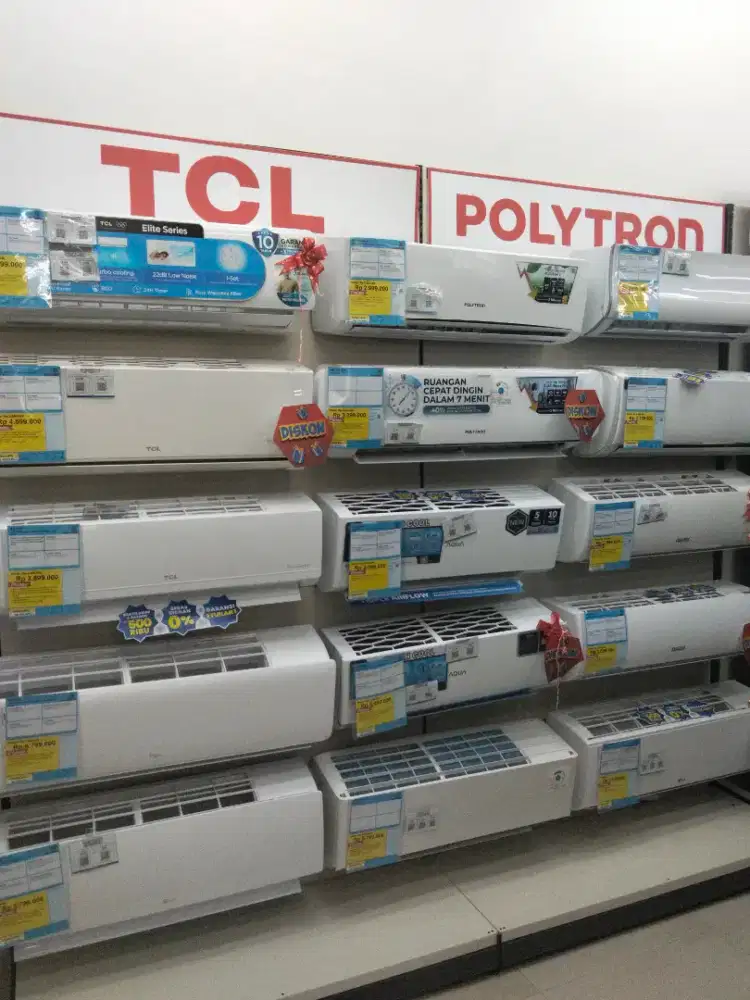 AC DAIKIN SHARP TCL POLYTRON AQUA TOSHIBA AKARI LG SAMSUNG
