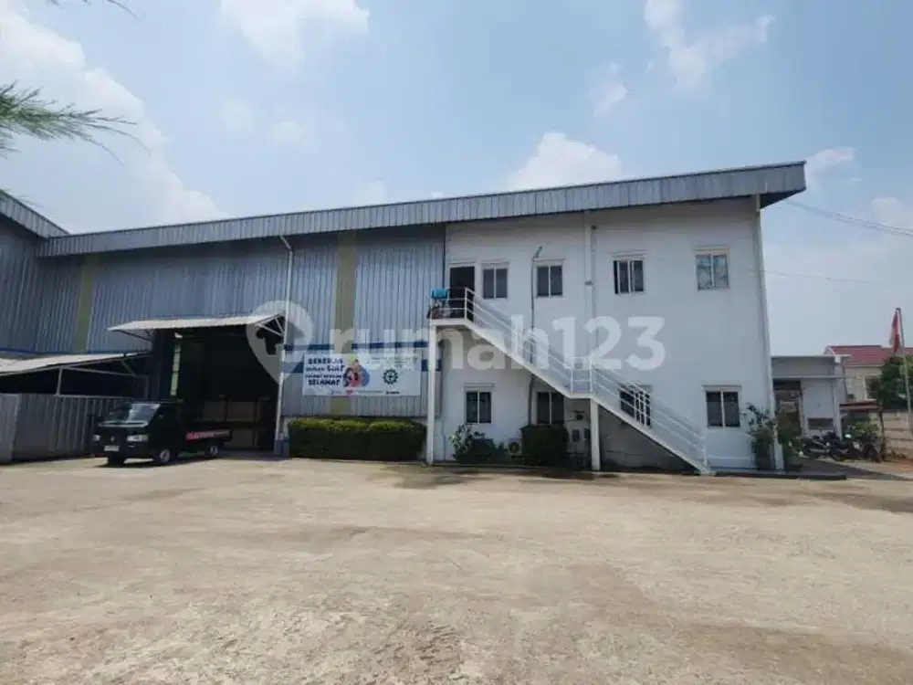 Pabrik Siap Pakai di Serua Luas 4000 M² Cocok untuk Bisnis Investasi