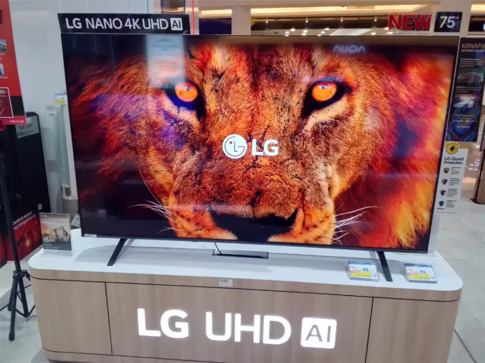 TV LG 4K NANO UHD TV Size 75