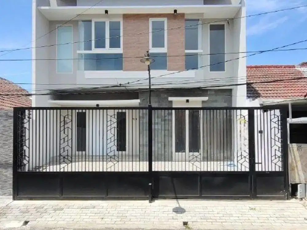 Rumah Baru 100% Sutorejo Prima Hadap Utara - Free : Tandon Atas Stanlis