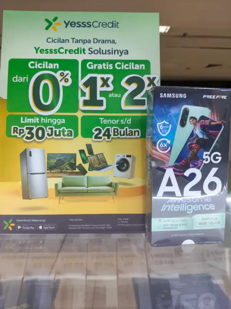Cicilan hp Samsung cuma pakai ktp aja