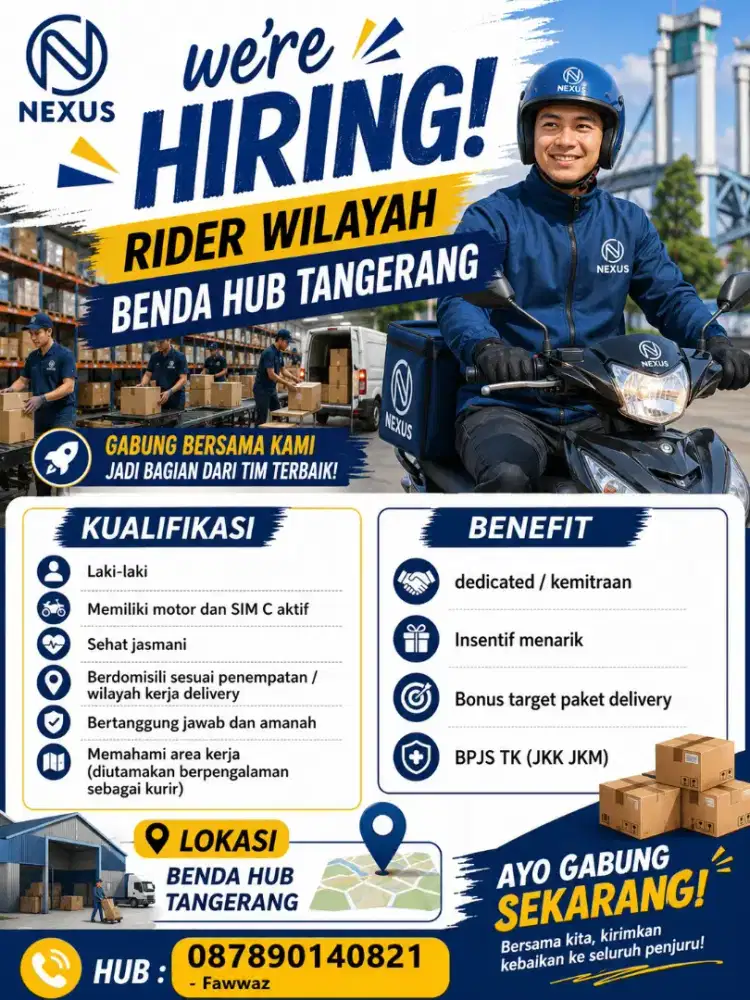 INFO LOKER KURIR SPX BENDA