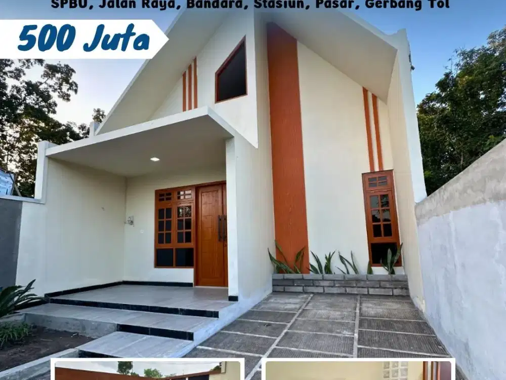 Dijual Rumah Baru Modern Skandinavian, Lokasi Kandang menjangan, Sukoharjo
