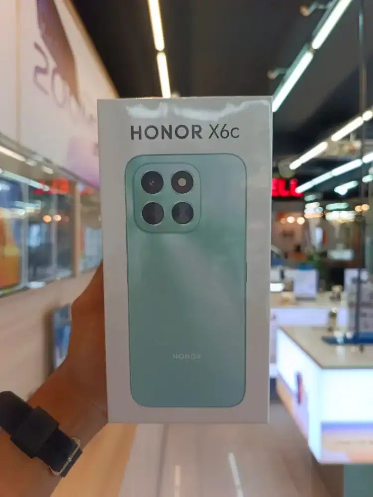 Honor X6c 6/256GB New Segel Garansi Resmi 1 Tahun