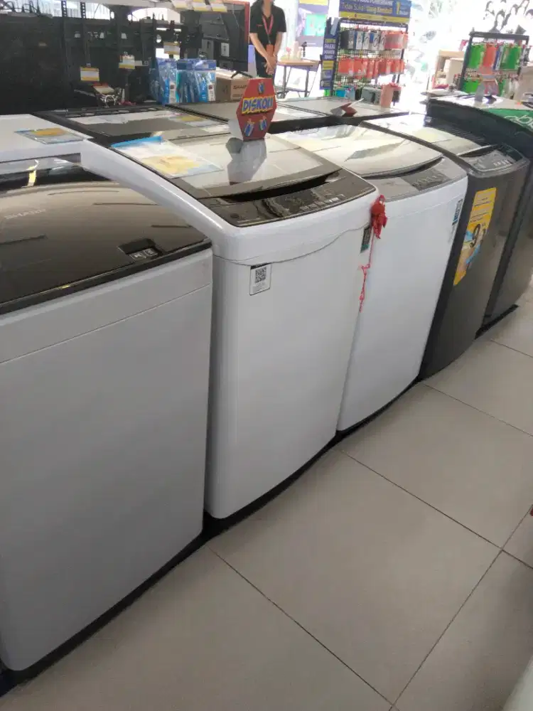 Mesin Cuci Top Loading POLYTRON SHARP AQUA SAMSUNG ELECTROLUX