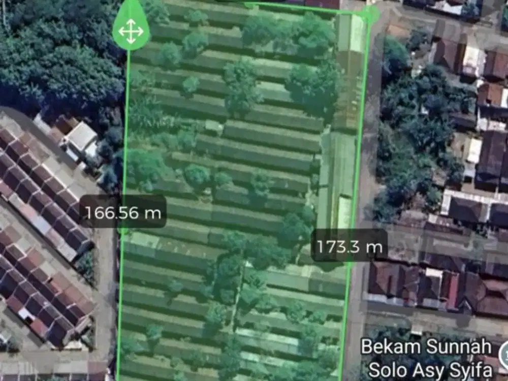 Tanah Murah Eks Kandang Ayam di Sroyo Jaten Karanganyar