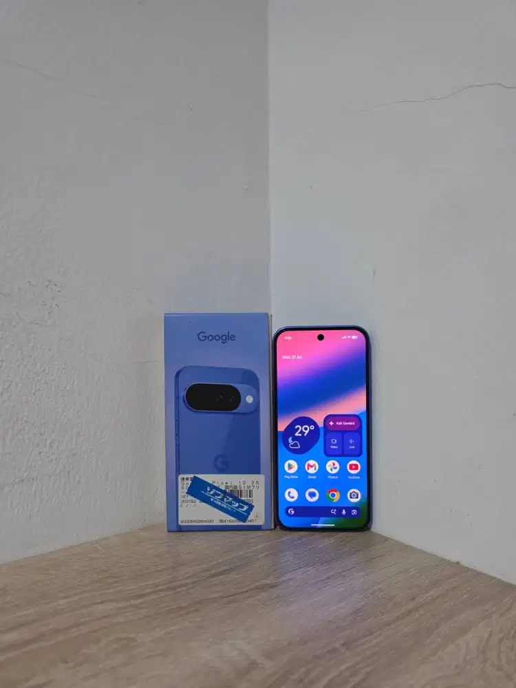 Google Pixel 10 12/256 IMEI Resmi Beacukai Indigo Tensor G5 12GB 256GB