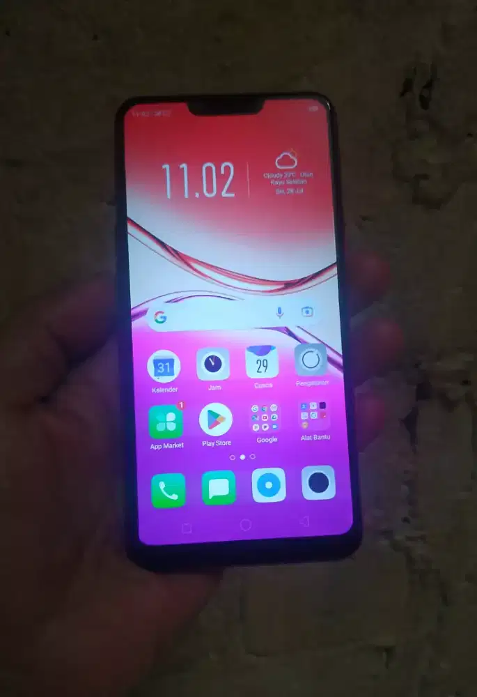 Jual santai oppo A3S  2/16