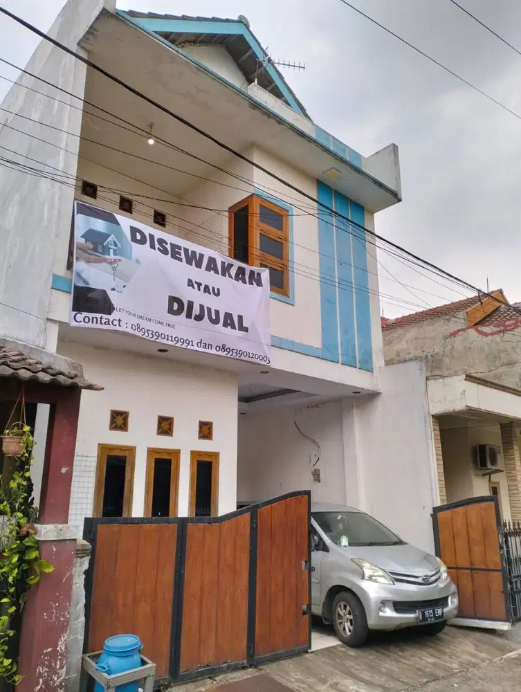 Jual Rumah Villa Pertiwi Sukamaju Cilodong Depok 2 Lantai Model Modern