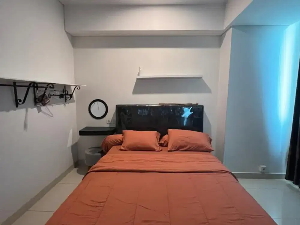 DiSewakan Apartemen Roseville Type Studio 30sqm Fully Furnsih - Fasilitas Lengkap Tinggal Bawa Koper