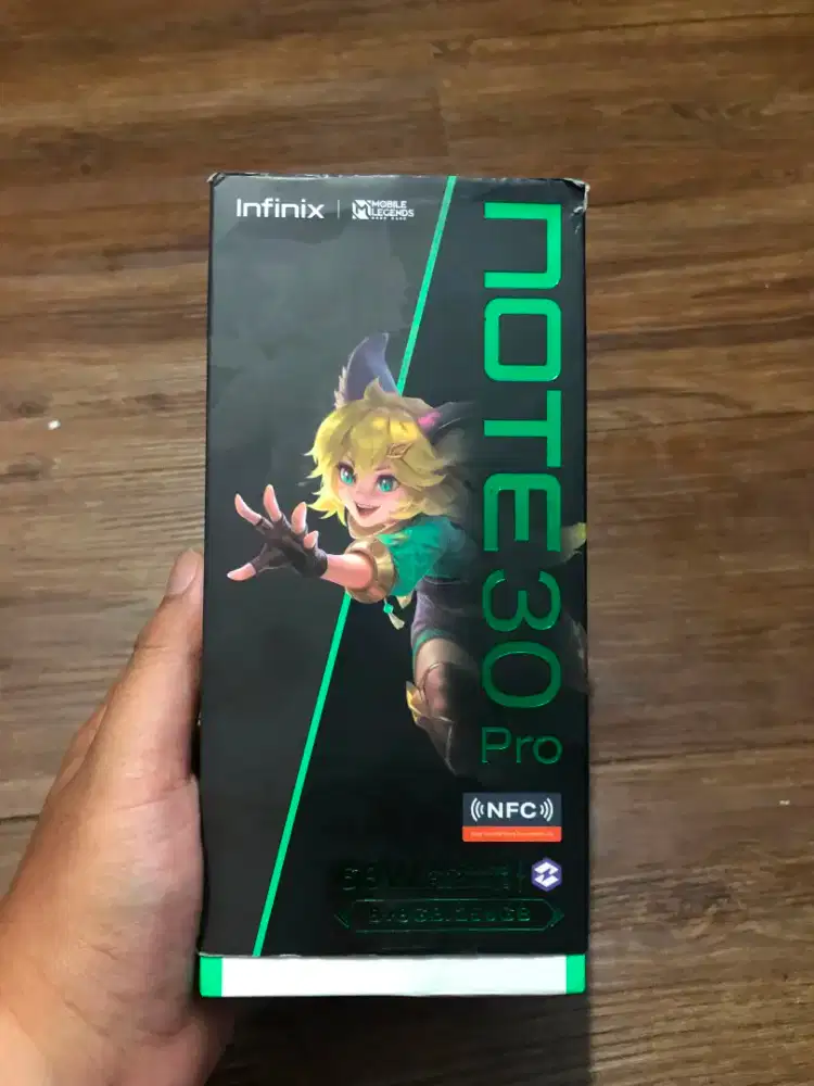 Infinix Note 30 Pro 8/256 Fullset Nominus RAM 8GB Internal 356GB