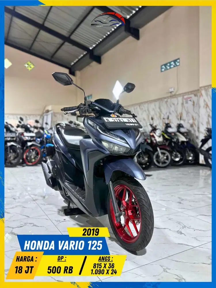 HONDA VARIO 125 2019 MANTAP POLL MASZEEHH HIKMAH MOTOR KEPUH MALANG