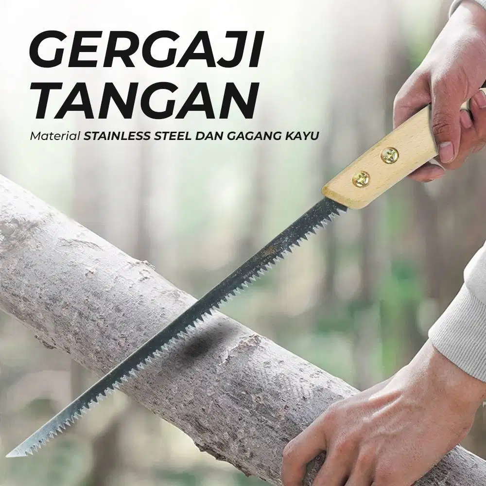 KNIFEZER Gergaji Tangan Manual