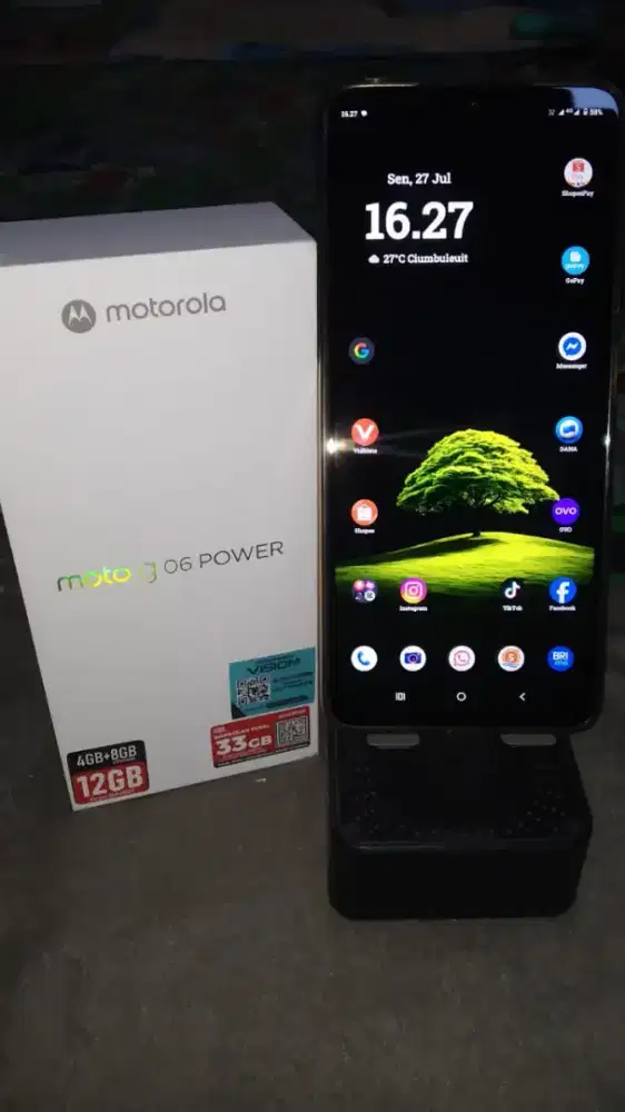 Motorola G06 garansi panjang 2027 Nego bensin Santai