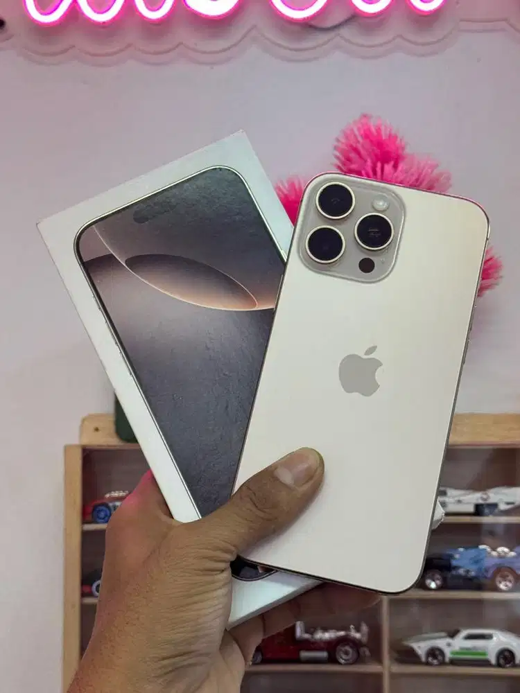 Iphone 16 promax 512gb desert second mulus iBox