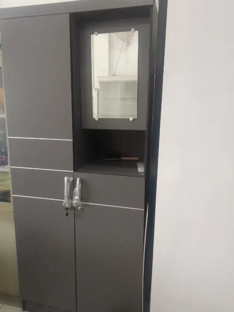 Lemari abu abu murah