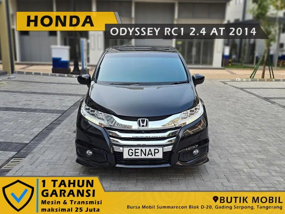 Odyssey E RC1 2.4 AT 2014 Hitam. Low Odo 42rb