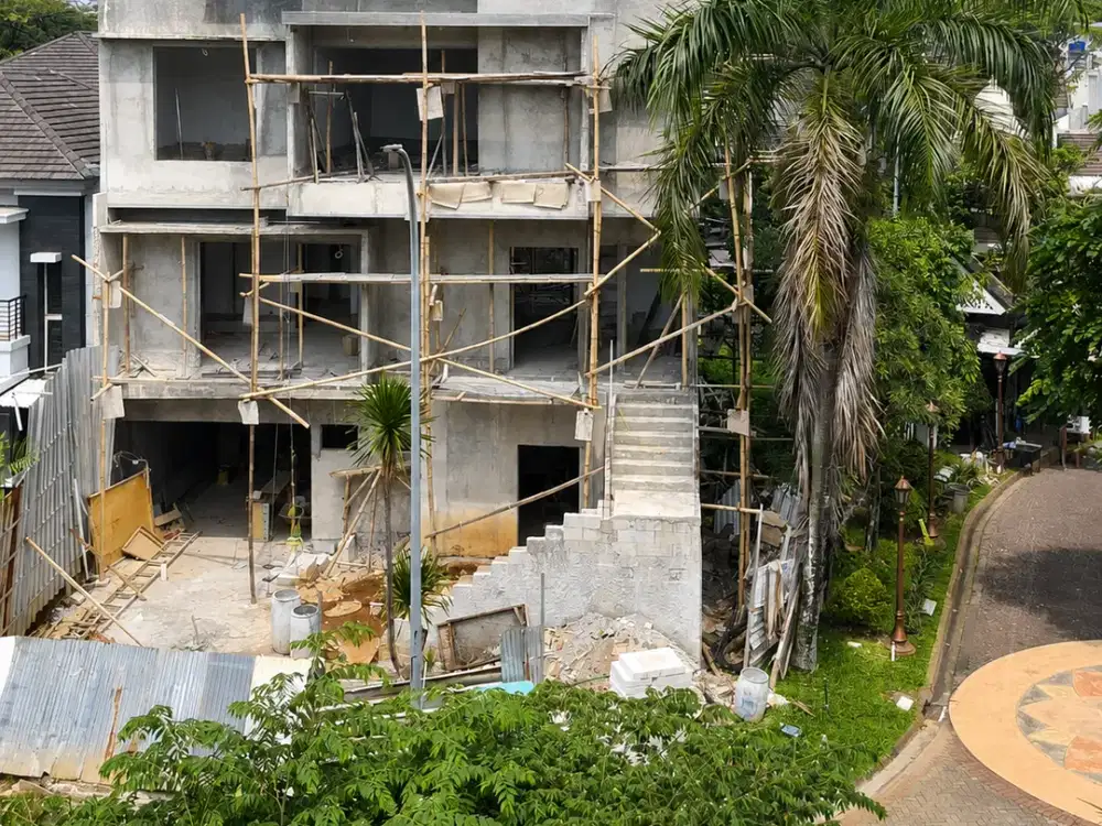 Rumah On Progess Cluster Bahamas 3LT 286m² 5KT Bumi Serpong Damai