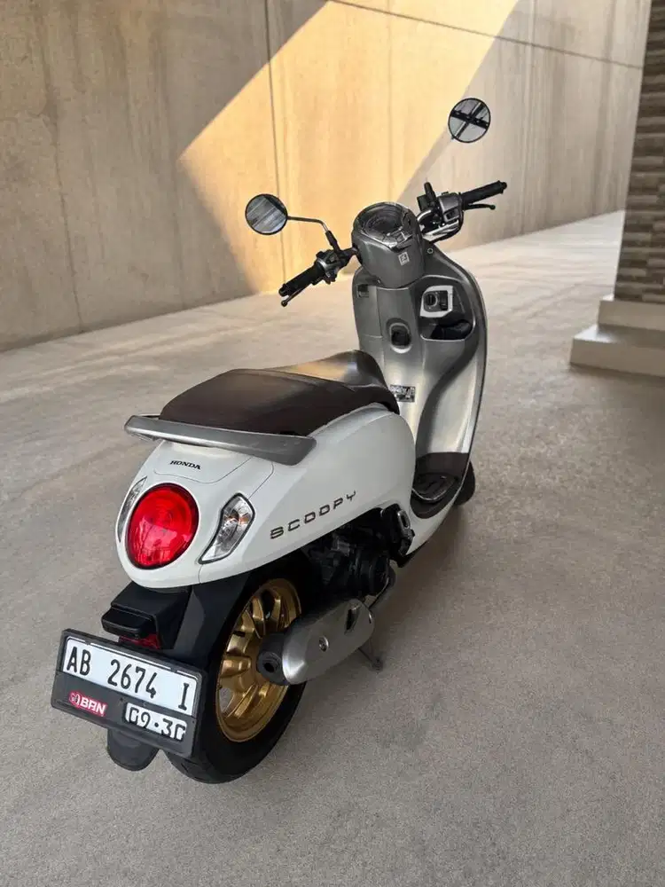 Scoopy 2021 keyless Seperti Baru
