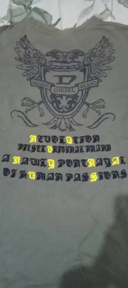 Kaos diesel original siap pakai nego cod rungkut gan