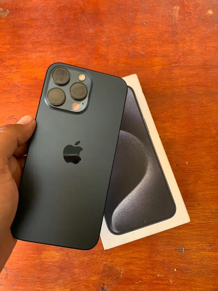 iPhone 15 Pro max 256 fulset dus ori all operator