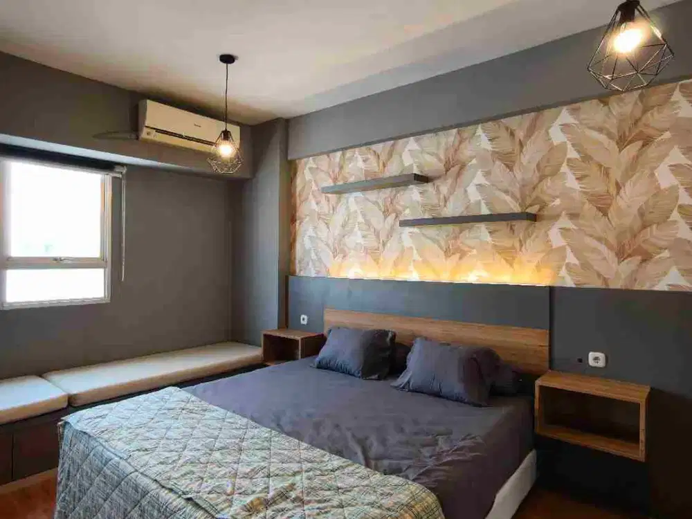 Like New‼2 BR jadi 1 BR Apartemen Puncak Kertajaya