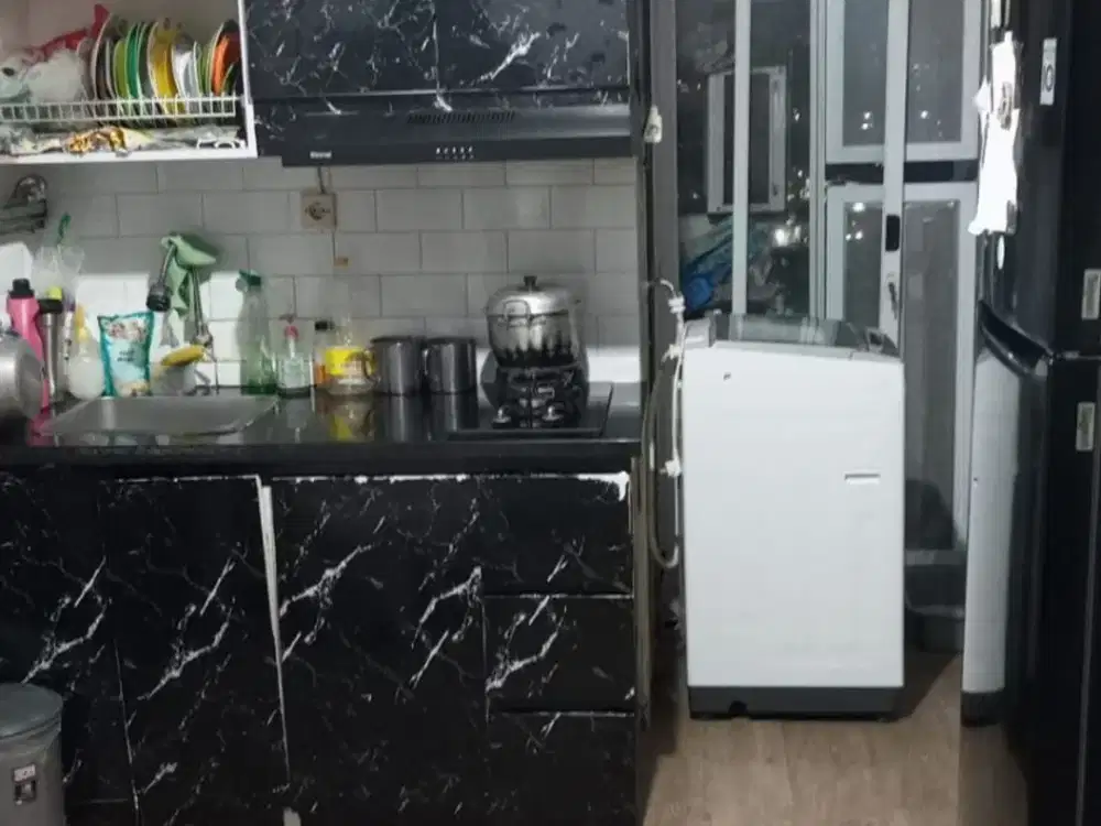DIJUAL BU APARTEMEN PLUIT SEA VIEW TOWER A SIAP HUNI 3BR FULL FURNISHED JAKARTA UTARA