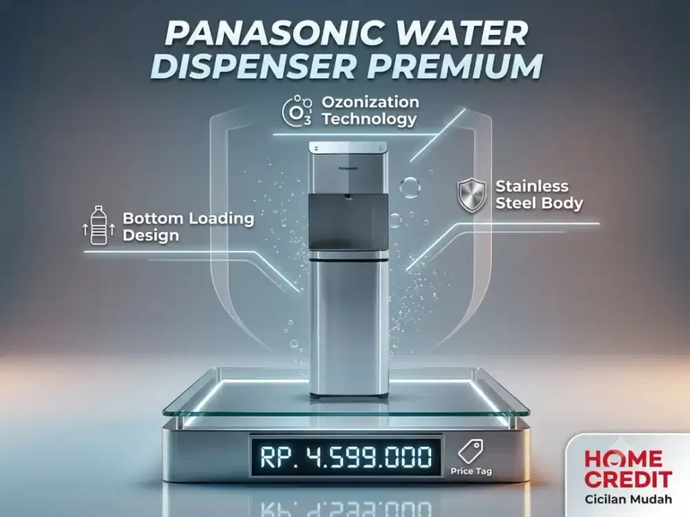 Promo Geng! Panasonic Water Dispenser Stainless Stell