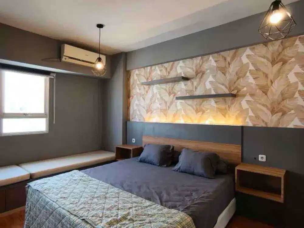 Like New‼2 BR jadi 1 BR Apartemen Puncak Kertajaya
