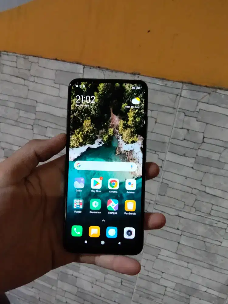 Xiomi note 10 4/64 Layar amoled