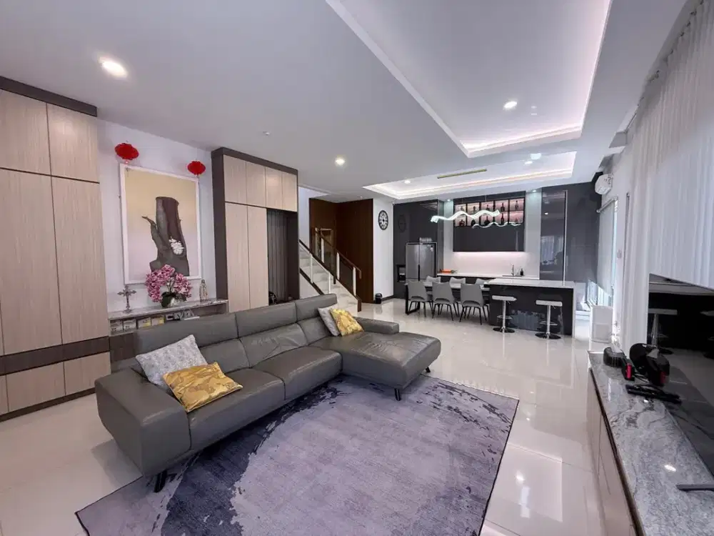 JUAL RUMAH SEMI FURNISHED MENTENG VILLAGE GADING SERPONG