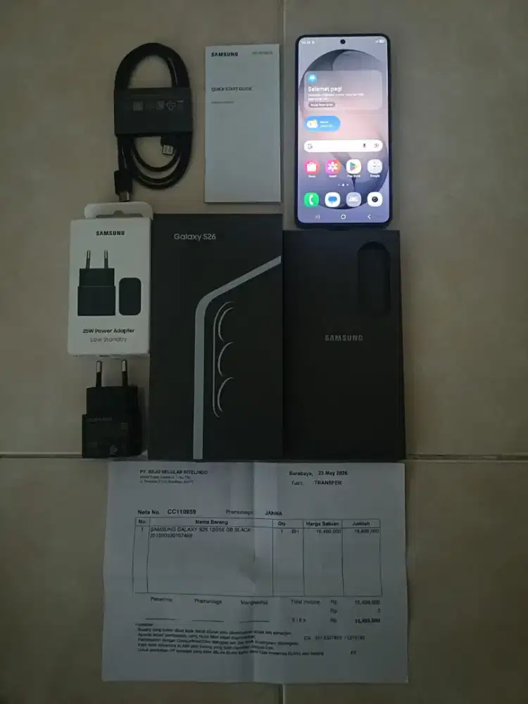 Samsung S26 seperti baru 12/256