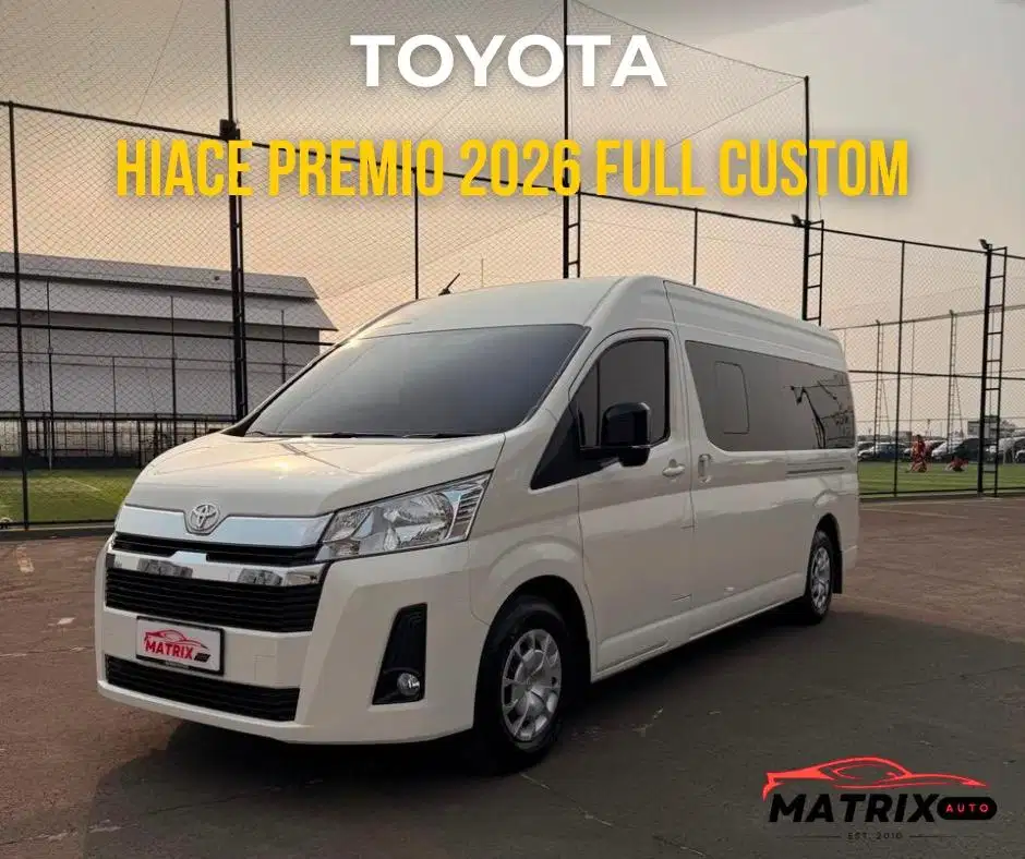 TOYOTA HIACE CUSTOM 2026! HIACE PREMIO 2025! TOYOTA HIACE 2025! HIACE