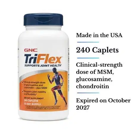 240 Tablets GNC TRIFLEX Promotes Joint Health - Glucosamine & Chondroi
