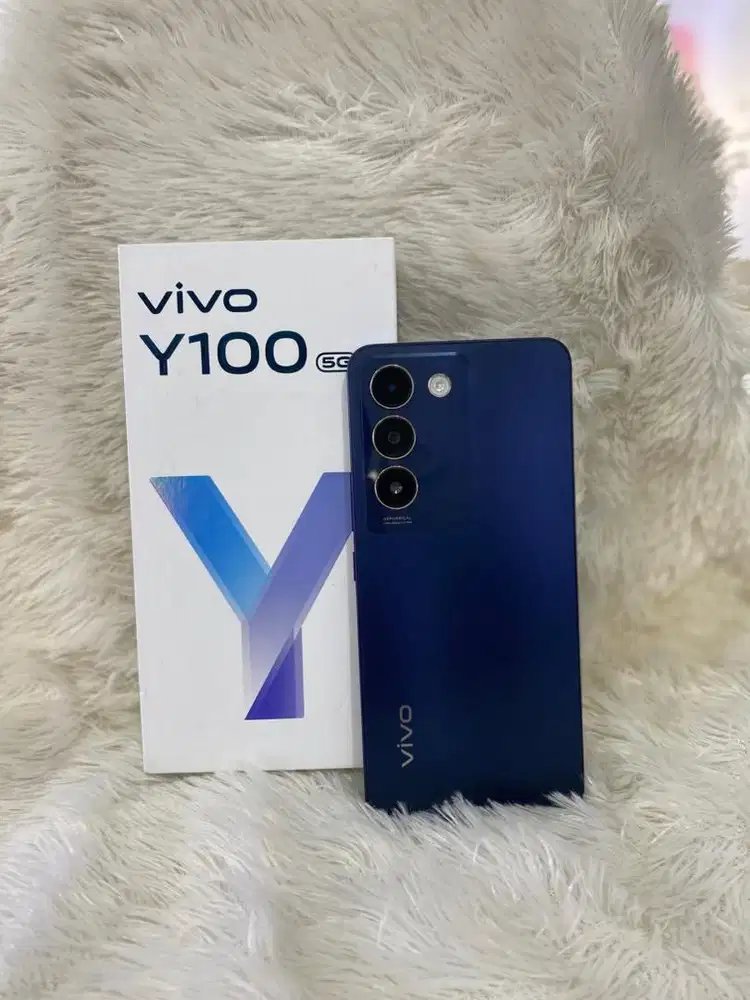 Vivo Y100 5G ram 8/256 black fullset original#3Gcom